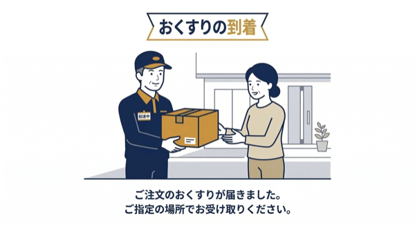 お薬のお届け